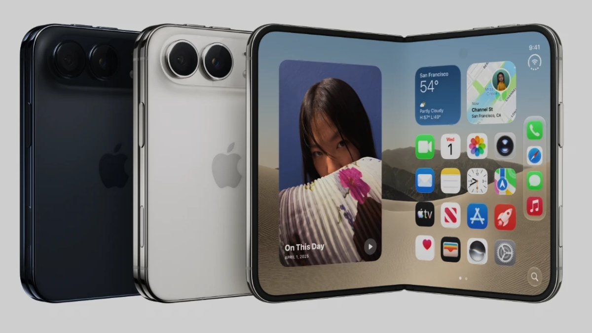1 Cong Bo Iphone Duo Dien Thoai Gap Dau Tien Cua Apple Gia Cham 2000 Usd