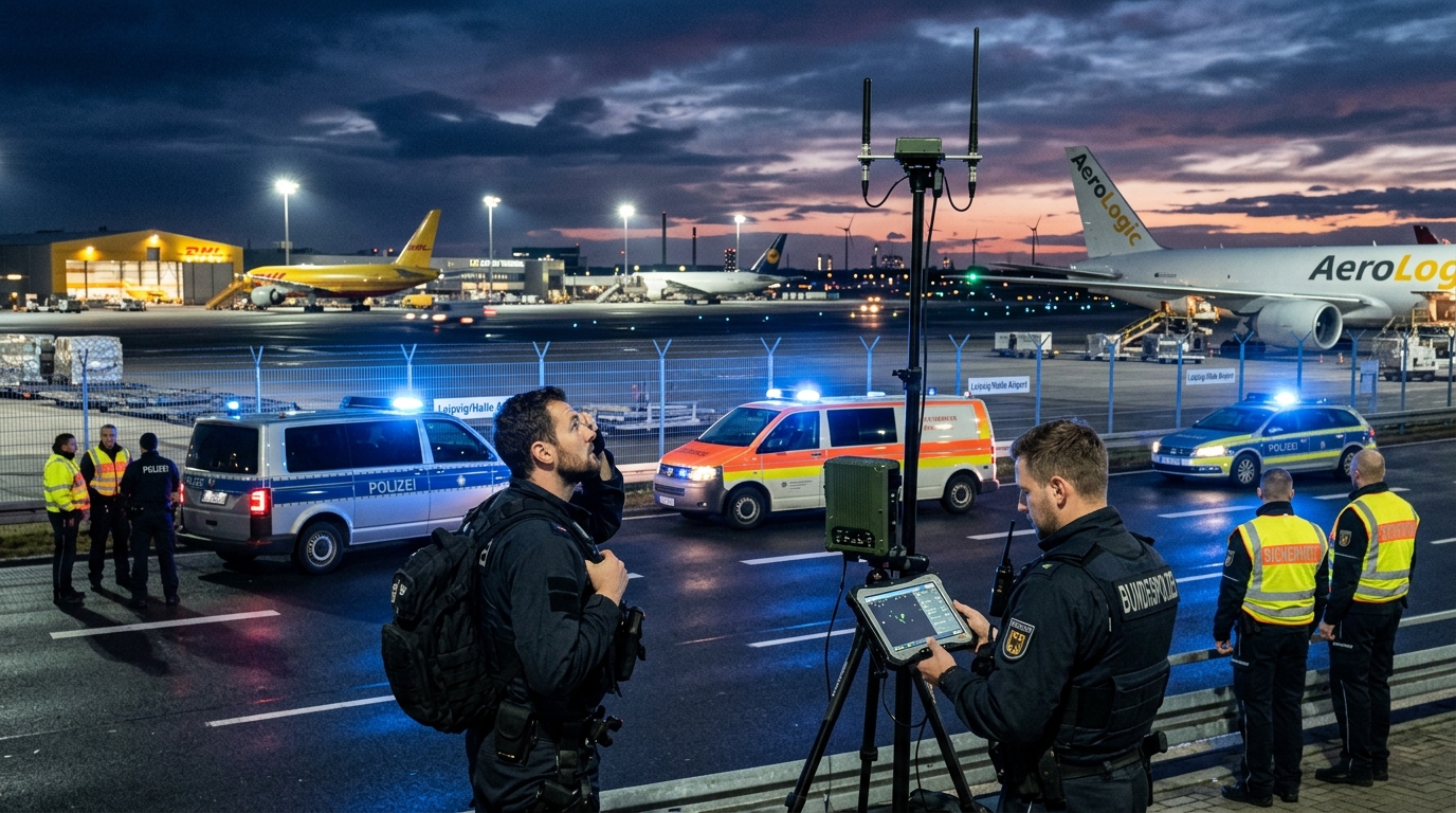 Đóng cửa không phận khẩn cấp: Bài học an ninh từ sự cố drone tại Leipzig
