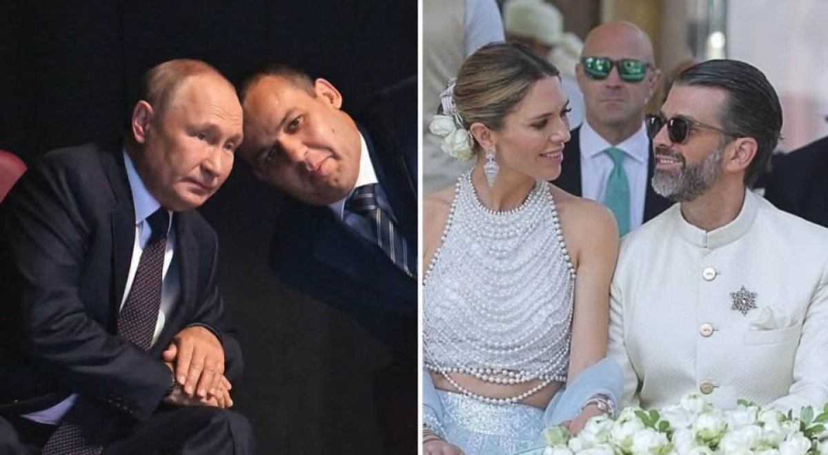 1 Dam Cuoi Cua Con Trai Donald Trump Mon Qua Tram Ngan Do Tu Mot Dong Minh Cua Putin