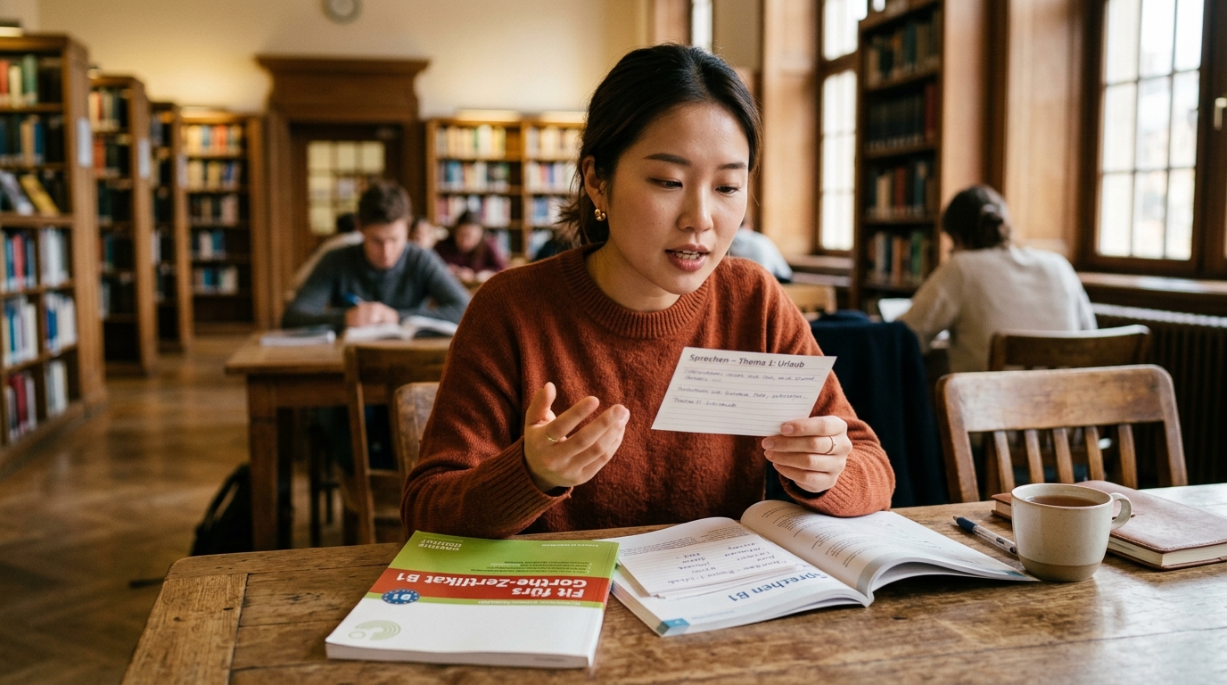 Luyện thi kỹ năng Sprechen Goethe Zertifikat B1