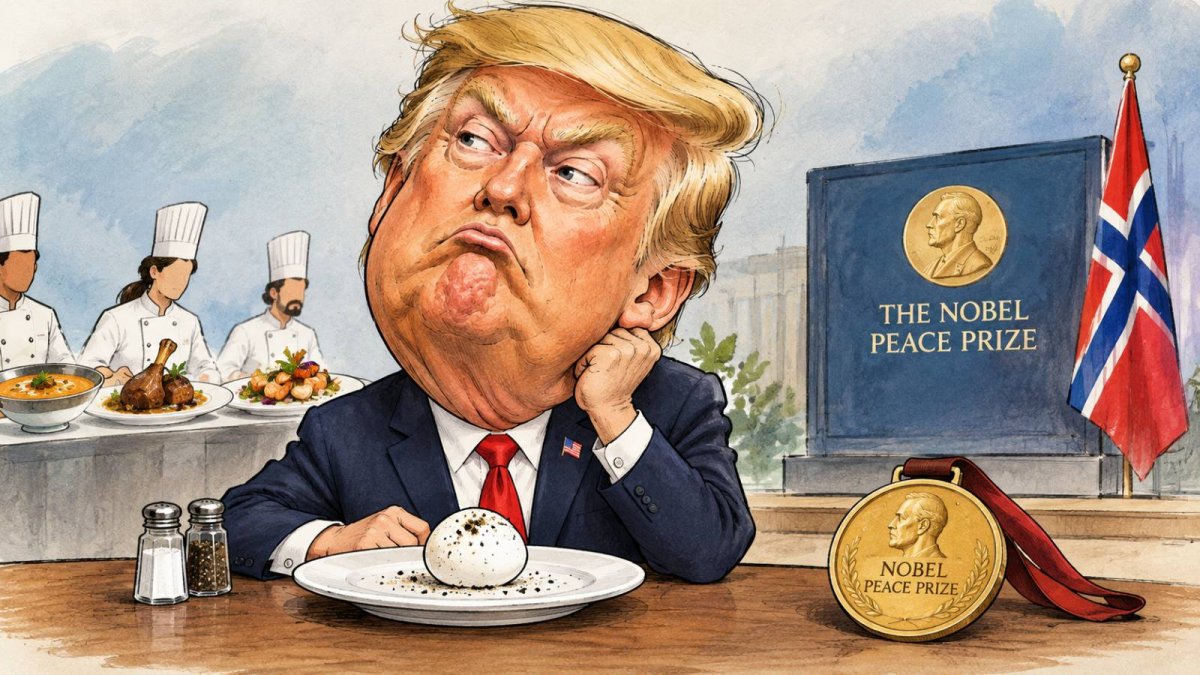 1 Trump Chi Trich Na Uy Ve Giai Nobel Hoa Binh Goi Do La Vet Nho Khong The Got Rua