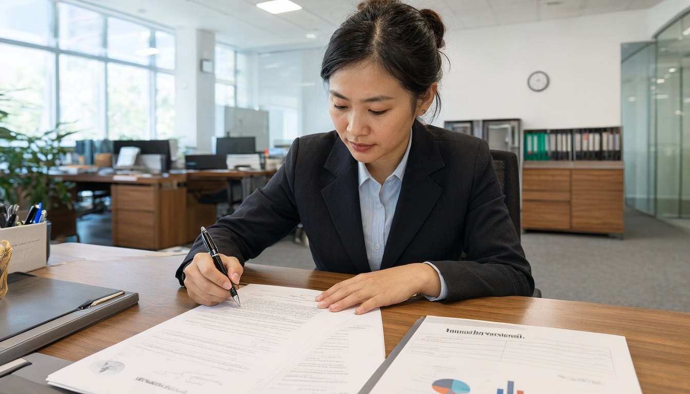 Chủ kinh doanh người Việt ký kết hợp đồng bảo hiểm doanh nghiệp Gewerbeversicherung tại Đức